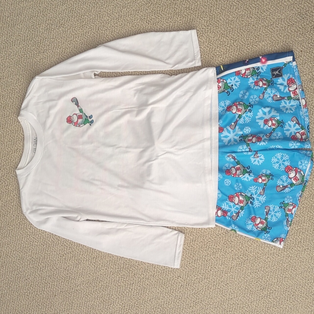 Merry Laxmas Shirt and short set
